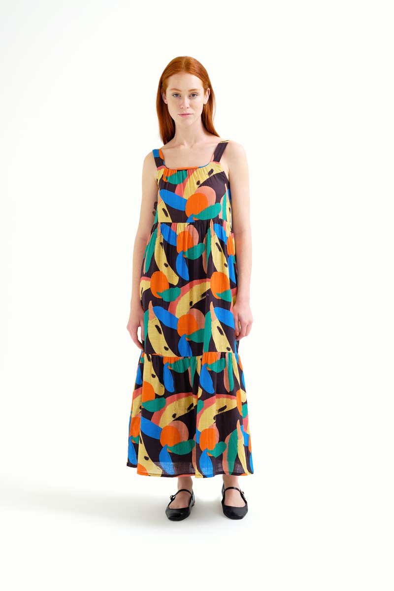 Vestido Tutti Fruti largo