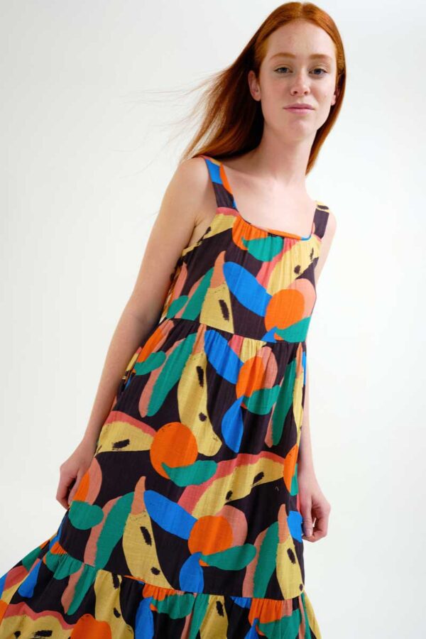 Vestido Tutti Fruti largo