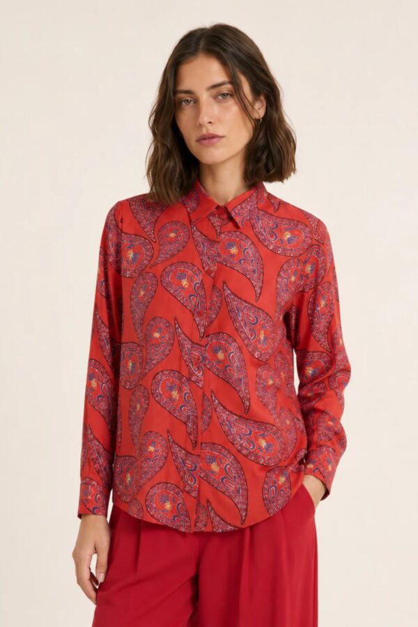 Camisa Paisley